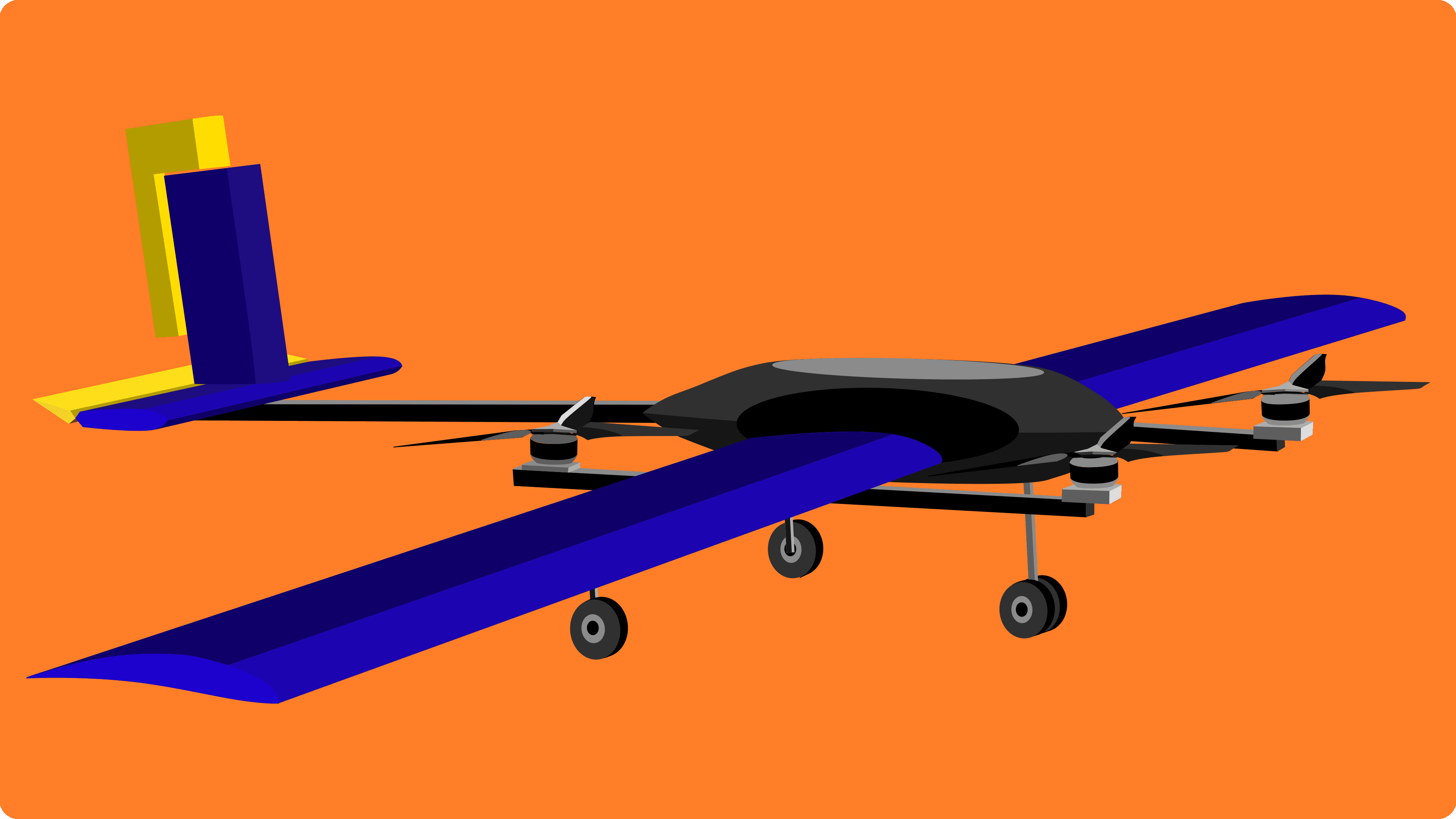 MD-UAV – Tiltrotor VTOL UAV